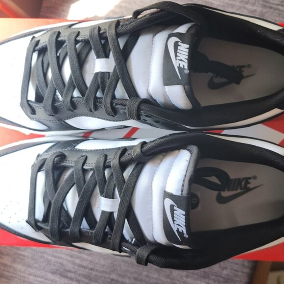 🆕 Nike Men's Retro Dunk Low Black And White Panda 🐼 Sneakers - Picture 15 of 15